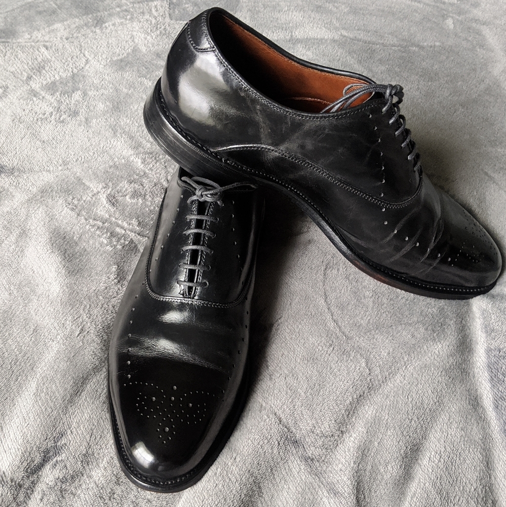 Allen Edmonds Weybridge Oxford Size 10 eee - SOLD - Picture 5 of 8